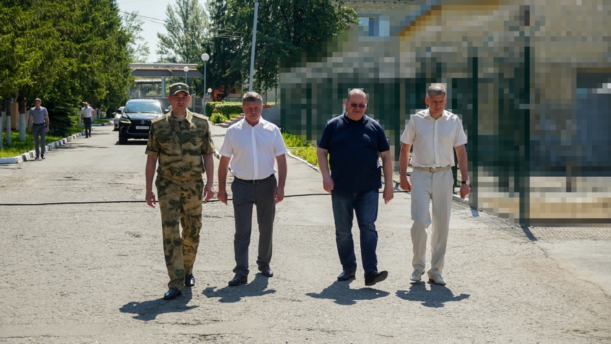 Губернатор Пензенской области посетил воинскую часть Росгвардии в Заречном