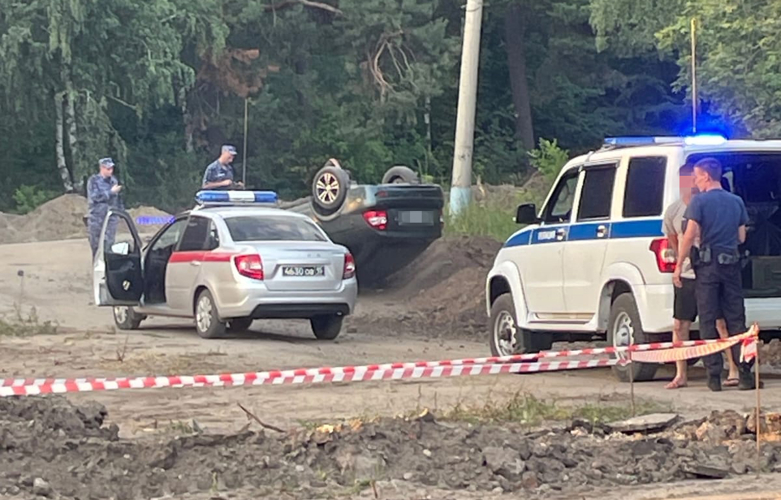 В Сердобске сотрудники полиции и Росгвардии задержали нетрезвого водителя, попавшего в ДТП (видео)
