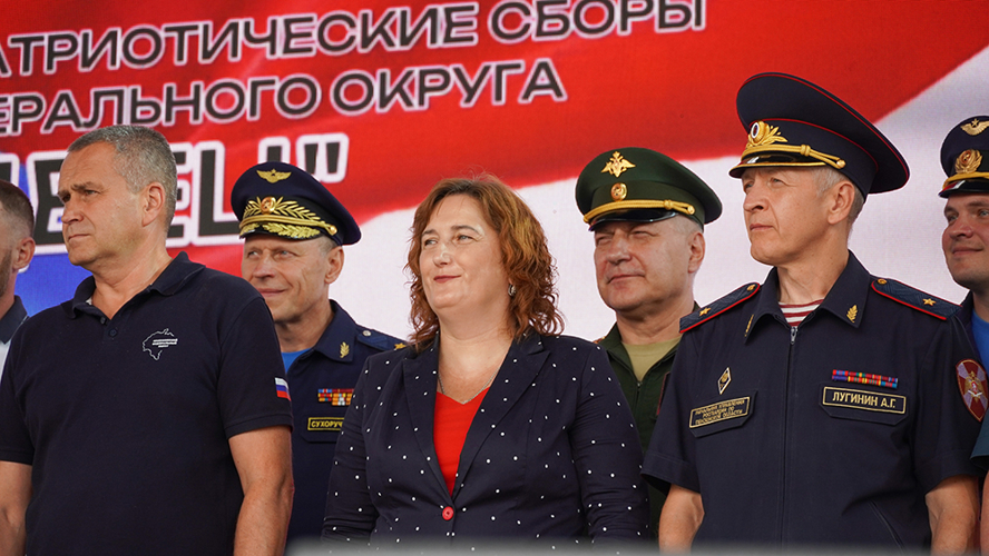 Герои России Александр Белоглазов и Никита Палазник принял участие в открытии юнармейских сборов «Гвардеец» в Пензе (видео)