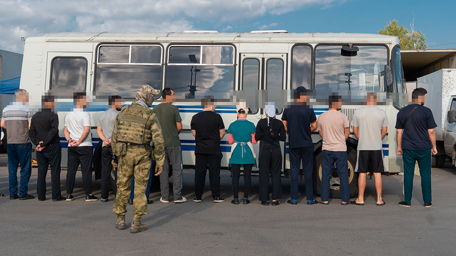 УФСБ и Росгвардия проверили соблюдение миграционного и военного законодательств в Пензе 