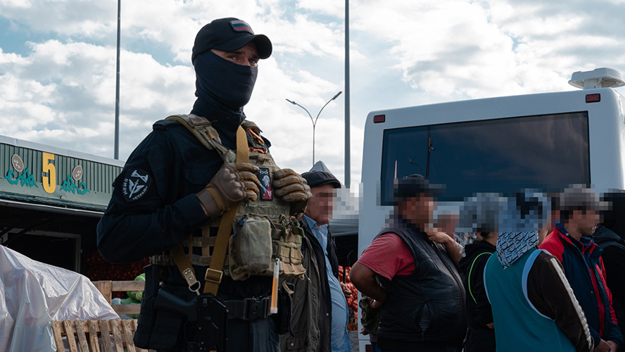 УФСБ и Росгвардия проверили соблюдение миграционного и военного законодательств в Пензе 