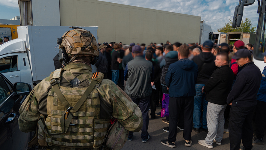 УФСБ и Росгвардия проверили соблюдение миграционного и военного законодательств в Пензе 