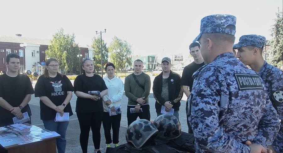 В Пензенской области состоялся очередной этап масштабной акции Росгвардии «Защитник будущего»