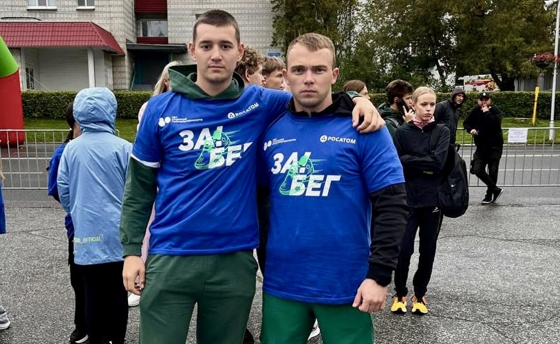 Военнослужащие Росгвардии в Заречном поддержали «Забег Атомных городов»