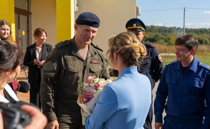 Росгвардейцы приняли участие во встрече с детским омбудсменом России Марией Львовой-Беловой в Пензе