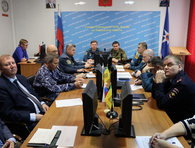 В Пензенской области прошли учения по гражданской обороне с участием личного состава Росгвардии