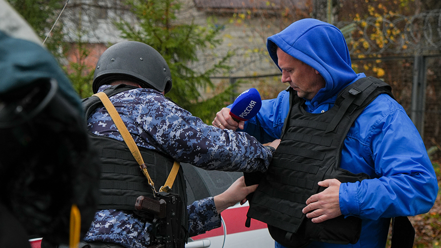 В Пензе журналист «Россия.Пенза» провел день с бойцами Росгвардии (видео)