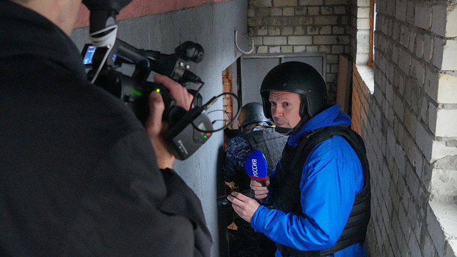В Пензе журналист «Россия.Пенза» провел день с бойцами Росгвардии (видео)
