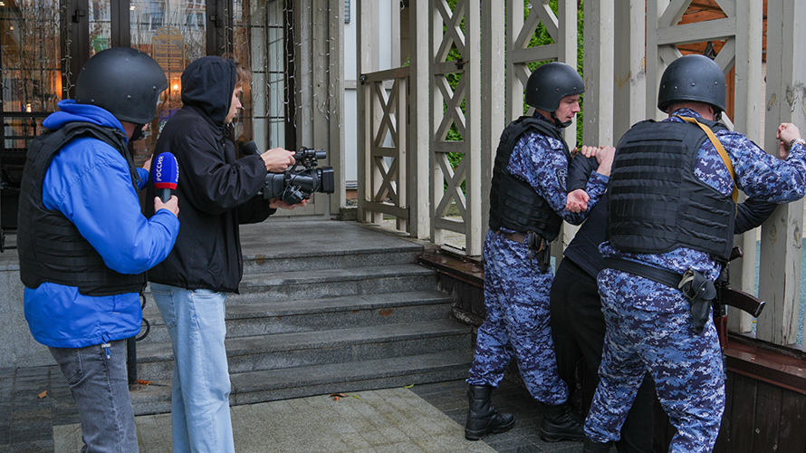 В Пензе журналист «Россия.Пенза» провел день с бойцами Росгвардии (видео)