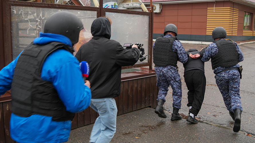 В Пензе журналист «Россия.Пенза» провел день с бойцами Росгвардии (видео)