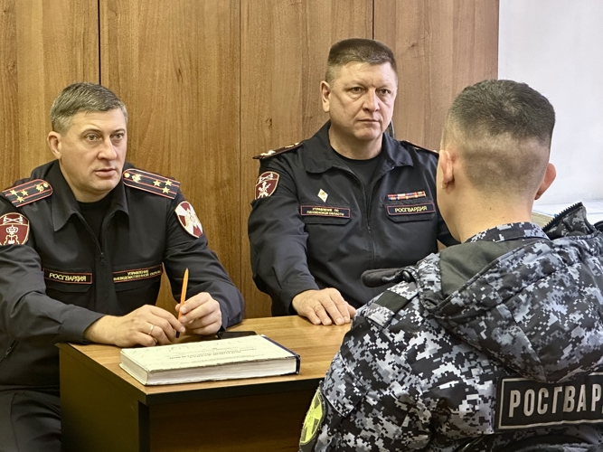 Руководство управления Росгвардии по Пензенской области проводит выездные рабочие встречи в районах