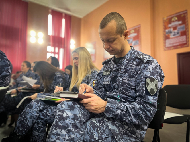 В Пензе росгвардейцы прошли итоговую проверку по боевой и служебной подготовке
