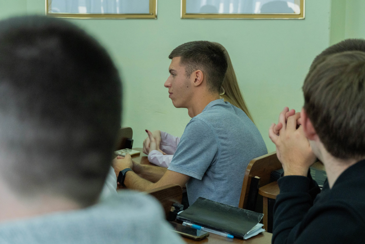 В Пензе продолжается цикл профориентационных встреч Росгвардии со студентами