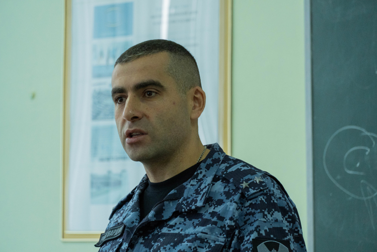 В Пензе продолжается цикл профориентационных встреч Росгвардии со студентами