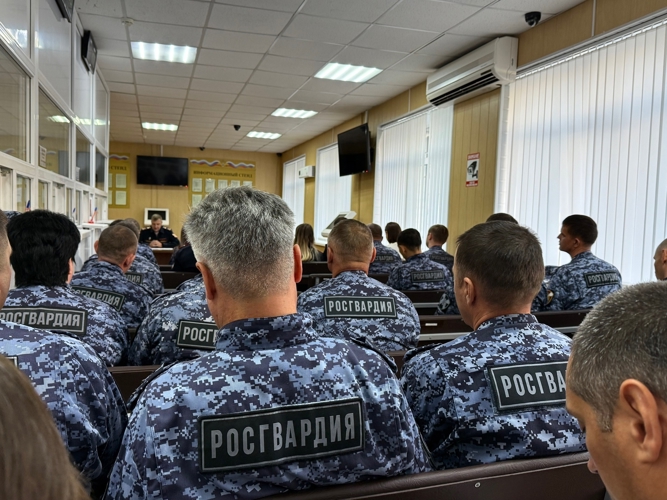 В Пензе сотрудники Росгвардии прошли инструктаж по противодействию коррупции