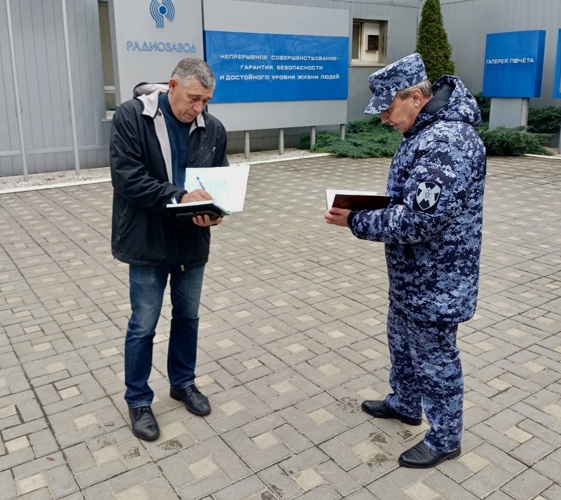 Сотрудники Росгвардии проверяют безопасность объектов ТЭК в Пензенской области