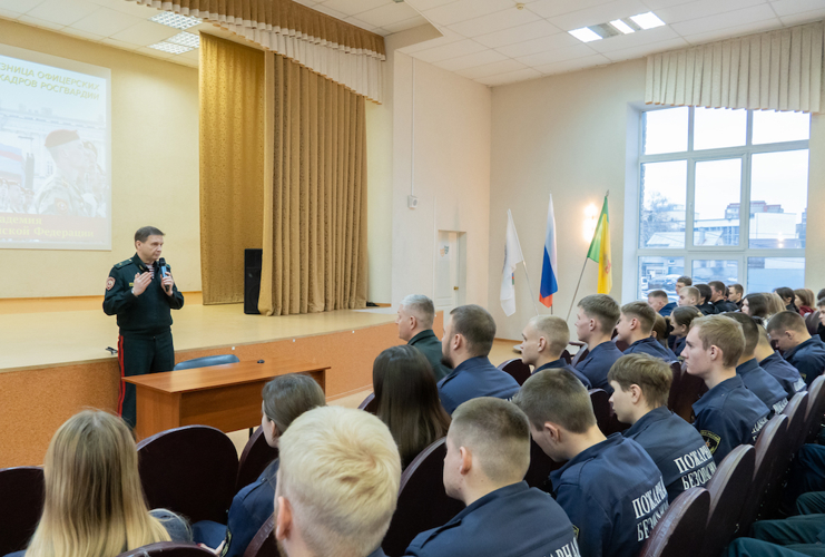 Генерал-майор Андрей Кийко: "Пензенская молодежь обладает большим потенциалом для службы в Росгвардии" (видео)