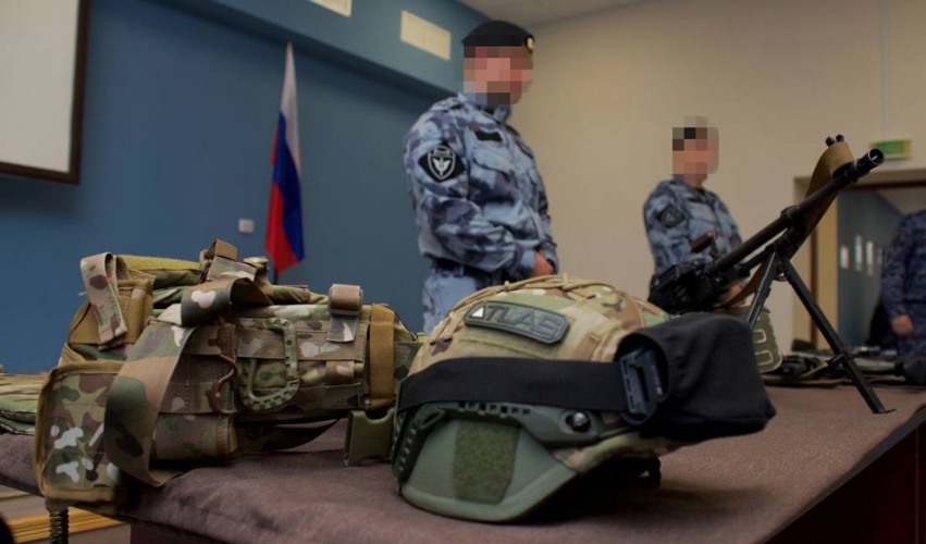 В Пензе росгвардейцы рассказали школьникам об обучении в ведомственных учебных заведениях