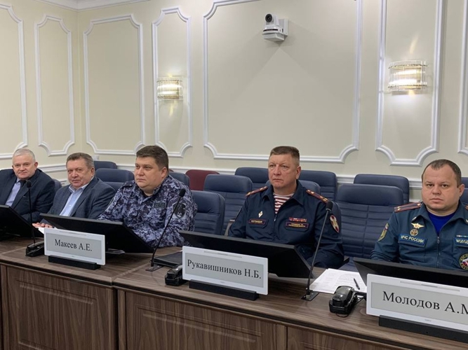Представители Росгвардии приняли участие в заседании межведомственной комиссии при правительстве Пензенской области