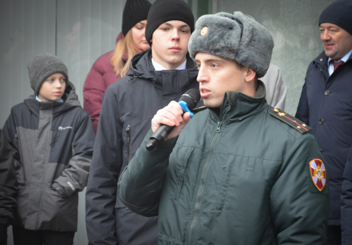 В Пензе состоялся митинг, посвященный памяти Героя РФ Павла Петрачкова