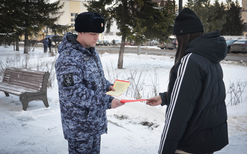 В Пензенской области продолжается ведомственная акция Росгвардии «Безопасный Новый год»
