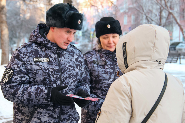Росгвардия в Пензенской области проводит масштабную профилактическую акцию по безопасности в преддверии Нового года