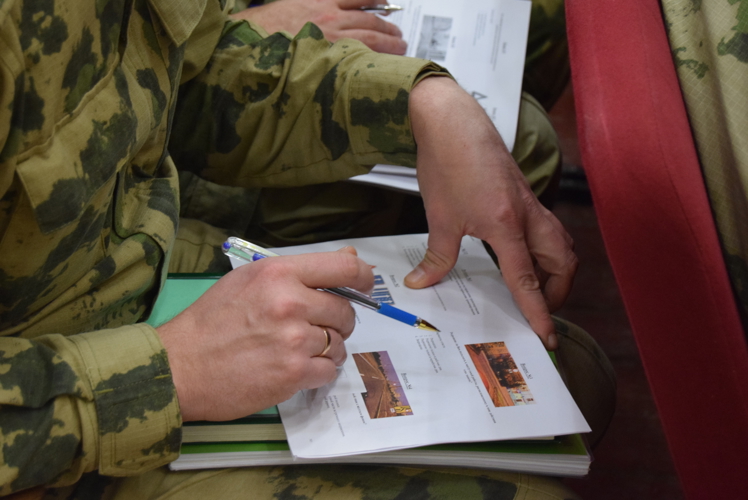 В воинской части Росгвардии г. Заречный Пензенской области прошли занятия по безопасности дорожного движения с военнослужащими по контракту