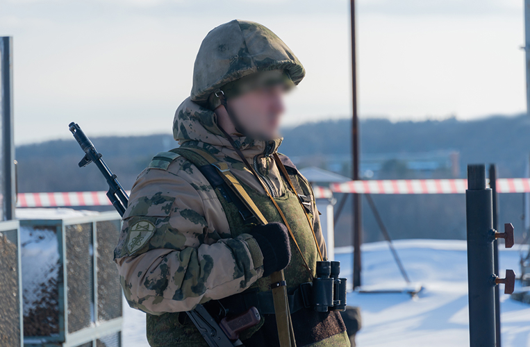 Врио начальника Управления Росгвардии по Пензенской области проверил организацию службы в воинской части Росгвардии в г.Заречный