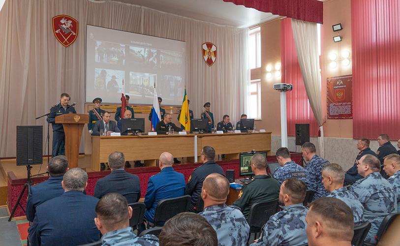 В Управлении Росгвардии по Пензенской области подвели итоги служебно-боевой деятельности за 2025 год (видео)