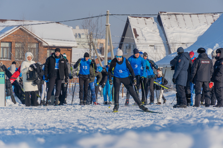 В Пензе личный состав Росгвардии вошел в тройку лидеров лыжной спартакиады общества «Динамо»