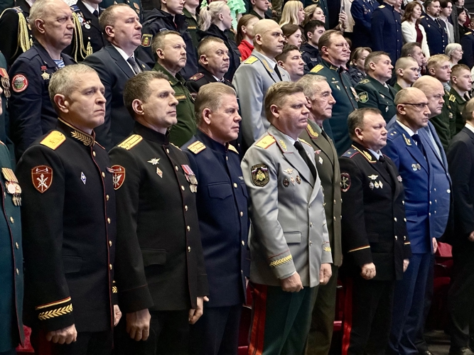 В Пензе представители Росгвардии приняли участие в праздничном мероприятии, посвященном Дню защитника Отечества
