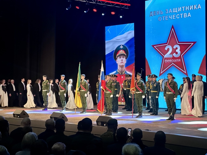 В Пензе представители Росгвардии приняли участие в праздничном мероприятии, посвященном Дню защитника Отечества