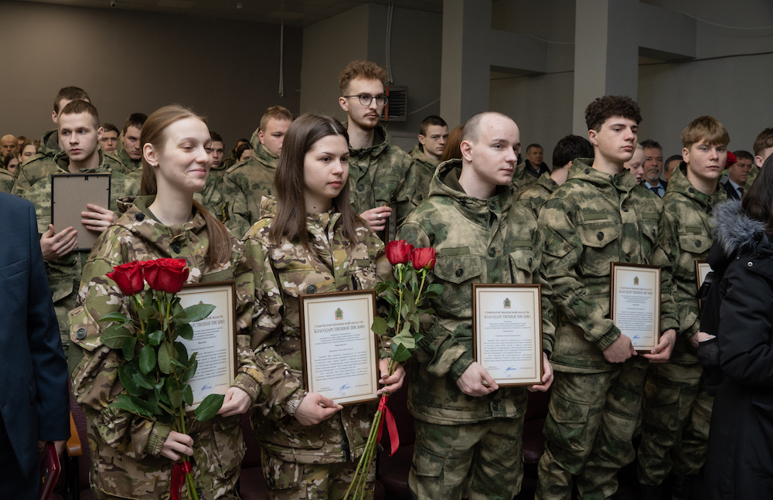 Бойцы пензенского отряда «Тигр» получили благодарности из рук руководства Росгвардии по региону