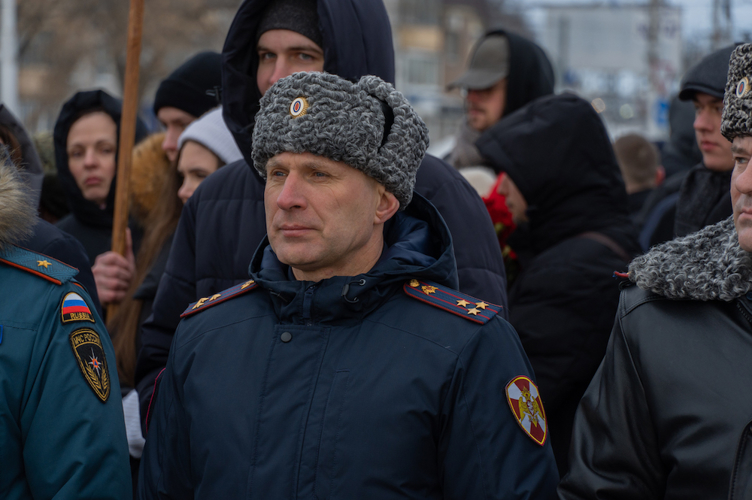 Руководство Росгвардии Пензенской области почтило память защитников Отечества у Вечного огня