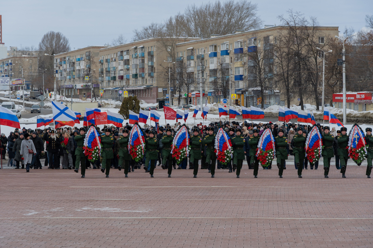Руководство Росгвардии Пензенской области почтило память защитников Отечества у Вечного огня