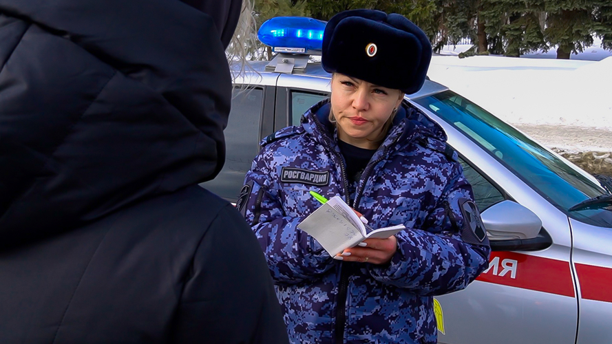 История Екатерины Сусловой - бойца Росгвардии, вставшей на защиту правопорядка в Пензе (видео)