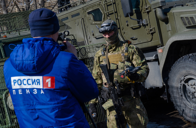 Корреспондент ГТРК «Россия. Пенза» познакомилась с работой БПЛА‑расчётов Росгвардии (видео)