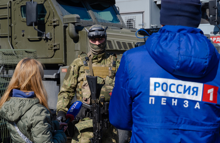 Корреспондент ГТРК «Россия. Пенза» познакомилась с работой БПЛА‑расчётов Росгвардии (видео)