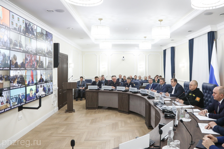 Представители Росгвардии приняли участие в заседании Антитеррористической комиссии Пензенской области 