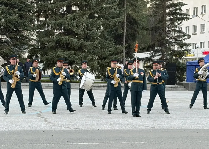 В Пензенской области состоялась патриотическая акция «Флаг Росгвардии» (видео)
