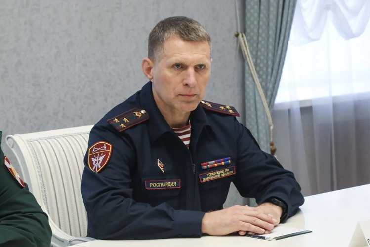 Командующий Приволжским ордена Жукова округом войск национальной гвардии РФ генерал-полковник Сергей Просяник посетил Пензенскую область