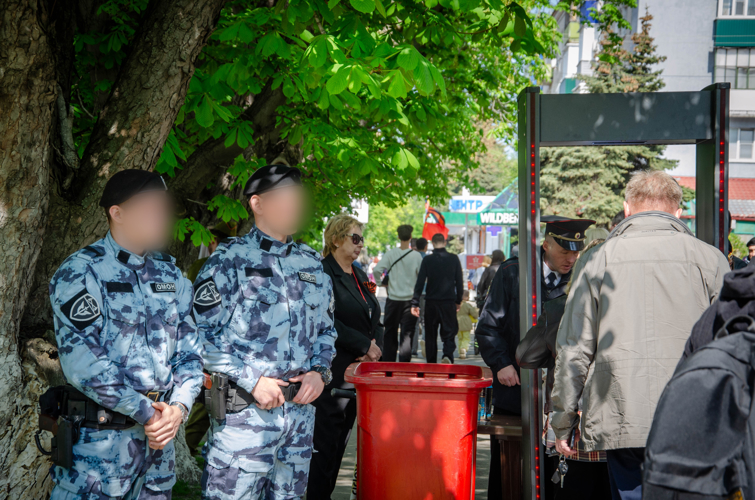 Росгвардейцы обеспечили безопасность пензенцев во время празднования 9 Мая