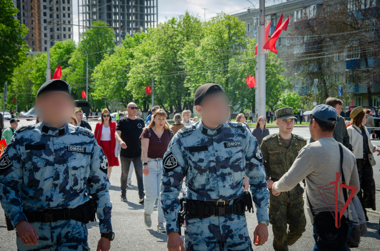 Росгвардия обеспечивает безопасность пензенцев в День Победы