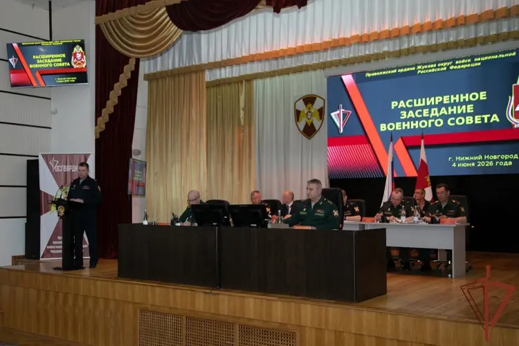 В Приволжском округе Росгвардии прошел учебнометодический сбор руководящего состава (видео)