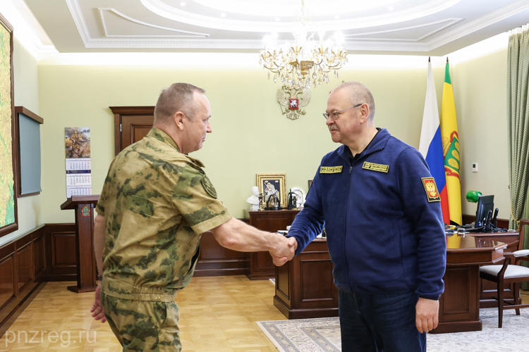 Заместитель командующего Приволжским ордена Жукова округом Росгвардии посетил Пензенскую область