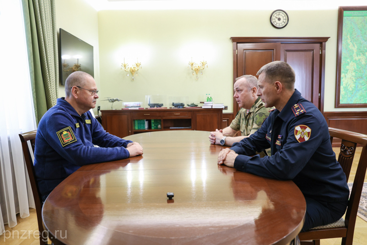 Заместитель командующего Приволжским ордена Жукова округом Росгвардии посетил Пензенскую область
