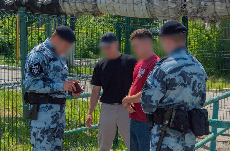 В Пензе сотрудники ОМОН Росгвардии совершенствуют навыки обеспечения правопорядка на массовых мероприятиях