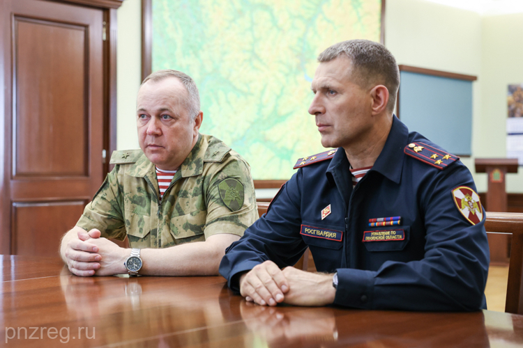 Заместитель командующего Приволжским ордена Жукова округом Росгвардии посетил Пензенскую область