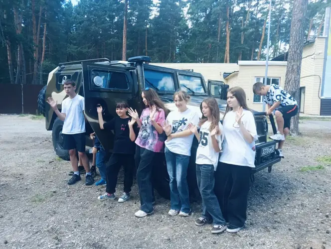 Пензенский ОМОН продолжает проводить встречи с детьми в рамках акции «Каникулы с Росгвардией»