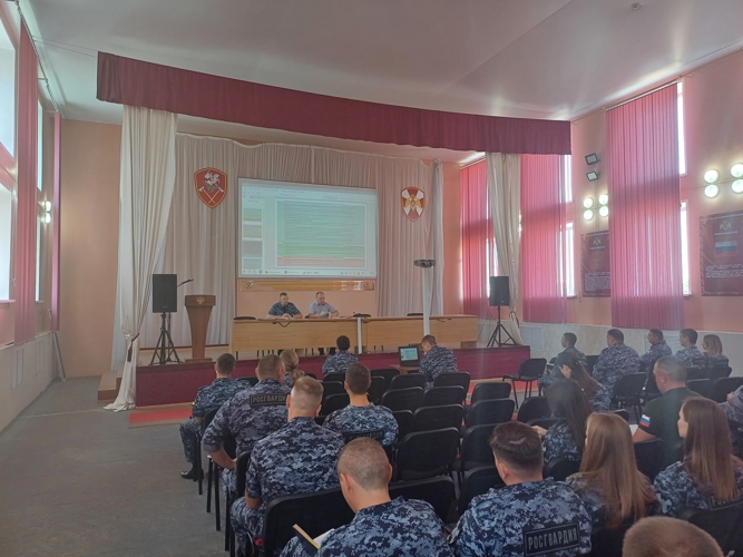 В Управлении Росгвардии по Пензенской области обсудили вопросы кибербезопасности
